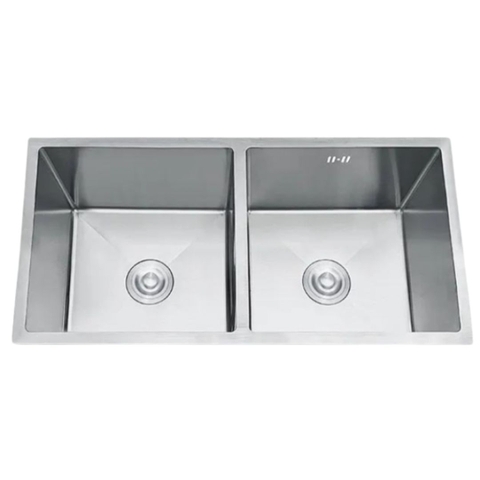 Chậu rửa chén bát 2 hố inox 304 B-GEM BG - 8346AT, BG - 9045AT 83/90cm - Chính hãng
