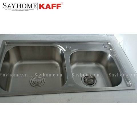 Chậu rửa inox KAFF KF-M8045GHR- Hàng chính hãng