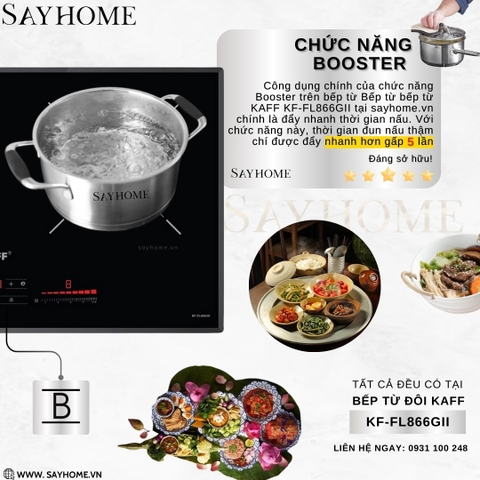 Bếp từ đôi KAFF KF-FL866GII tại thành phố Hồ Chí Minh