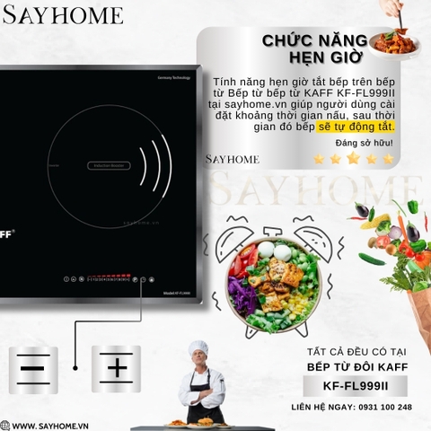 Bếp từ đôi KAFF KF-FL999II tại thành phố Hồ Chí Minh