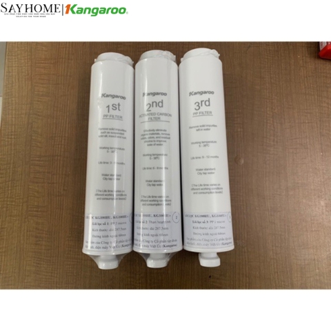 Bộ lõi lọc thay thế Kangaroo KG100HU - Hàng chính hãng