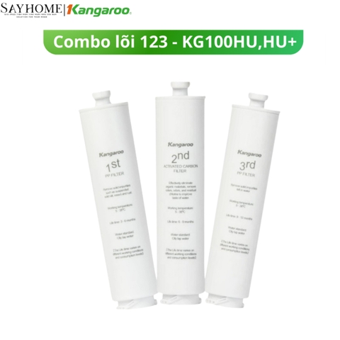 Bộ lõi lọc thay thế Kangaroo KG100HU - Hàng chính hãng