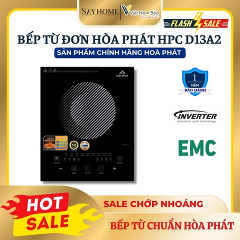 Bếp từ đơn Hoà Phát HPC D13A2 - Bảo hành 12 tháng