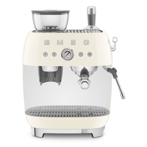 Máy pha cà phê tích hợp cối xay SMEG EGF03CREU màu kem