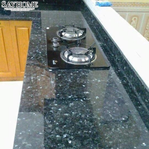Đá Granite xà cừ xanh đen