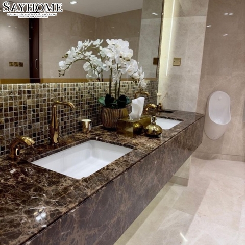 Đá Marble nâu nữ hoàng