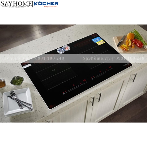 Bếp từ đôi Kocher DI 669  -  Bảo hành 3 năm