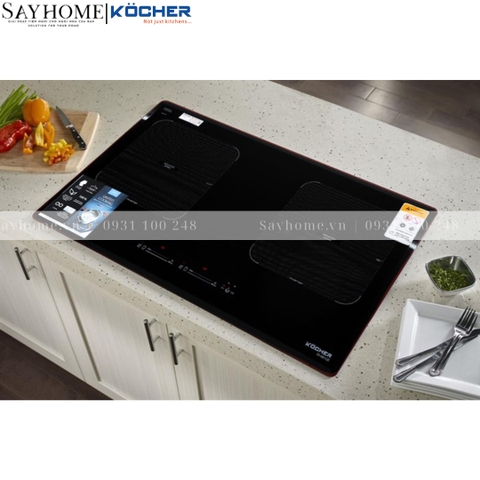 Bếp từ đôi Kocher DI 881GE - Bảo hành 3 năm