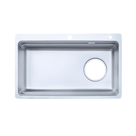 Chậu rửa chén bát 1 hố NOBINOX ARVO V775 75cm - Bảo hành lên đến 10 năm