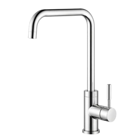 Vòi rửa chén bát B-GEM BG - L08BK inox bóng, 1 nguồn nước - Chính hãng