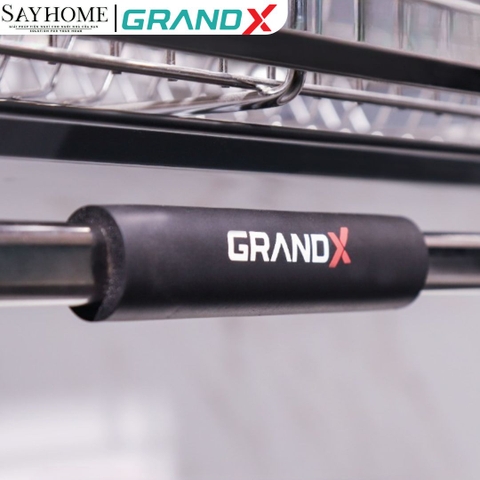 GIÁ BÁT NÂNG HẠ 2 TẦNG NAN DẸT, INOX SUS304 GRAND X XL.60S2 - sayhome