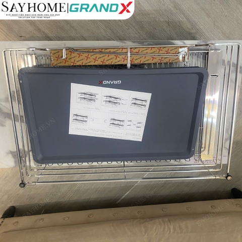 Giá xoong nồi GrandX XP.60S/70S/75S/80S/90S Inox sus 304 - Hàng chính hãng