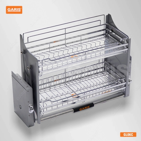 Giá chén bát đĩa nâng hạ GARIS GL06C - Hàng chính hãng