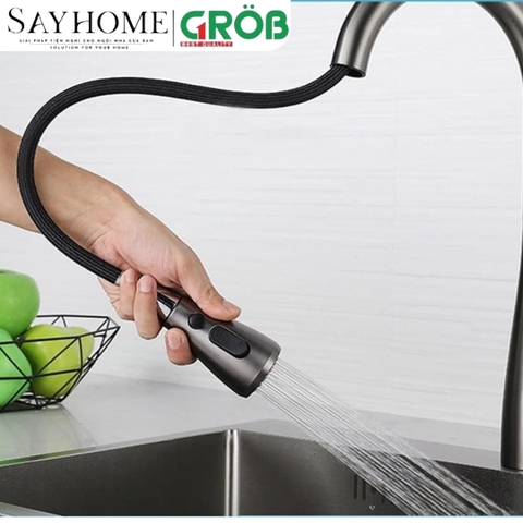 Vòi rửa bát GROB GF304-RG tại thành phố Hồ Chí Minh