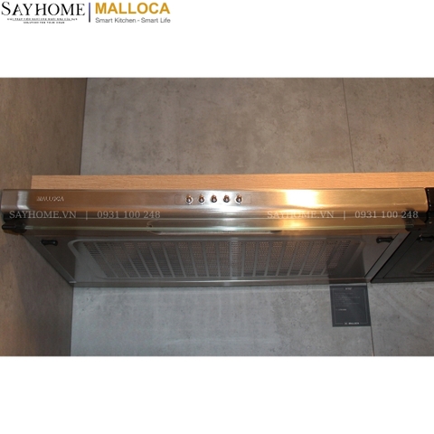 Máy hút mùi MALLOCA H107 âm tủ - Hàng chính hãng