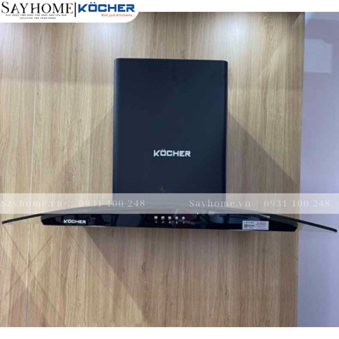 Máy hút mùi KOCHER K-8070V kính cong - Bảo hành 3 năm