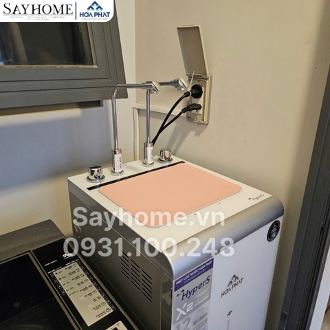Máy lọc nước Hòa Phát HPA885 Hydrogen ion kiềm RO nóng lạnh HyperS 12 lõi lọc