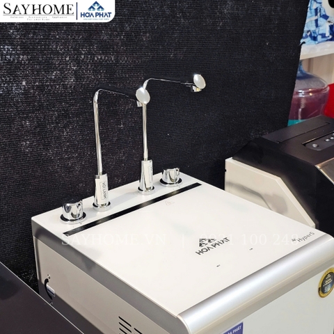 Máy lọc nước Hòa Phát HPA885 Hydrogen ion kiềm RO nóng lạnh HyperS 12 lõi lọc