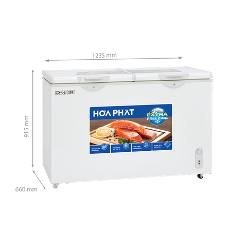 Tủ đông Hòa Phát 2 ngăn 2 cánh HPF BD6245 245 Lít tại thành phố Hồ Chí Minh