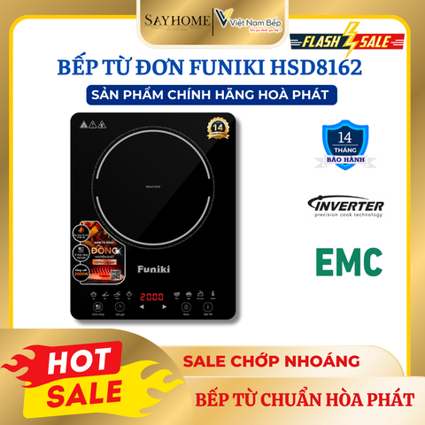 Bếp điện từ đơn Funiki HSD8162 tại thành phố Hồ Chí Minh