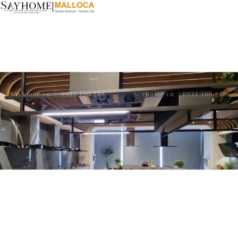 Máy hút mùi Malloca INDUST K140B treo độc lập - Hàng chính hãng Malloca