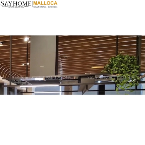 Máy hút mùi Malloca INDUST K140B treo độc lập - Hàng chính hãng Malloca