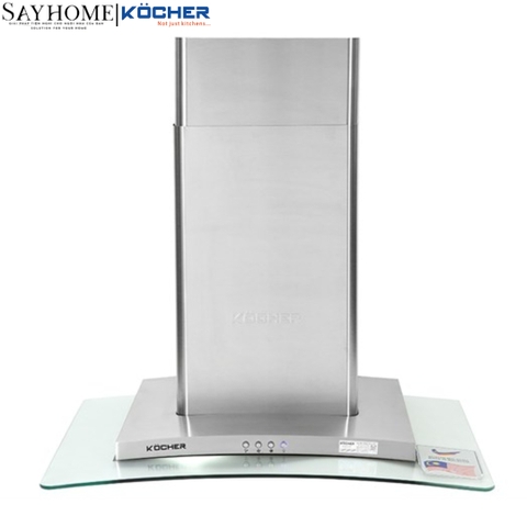 Máy hút mùi KOCHER K-228T kính cong - Bảo hành 3 năm