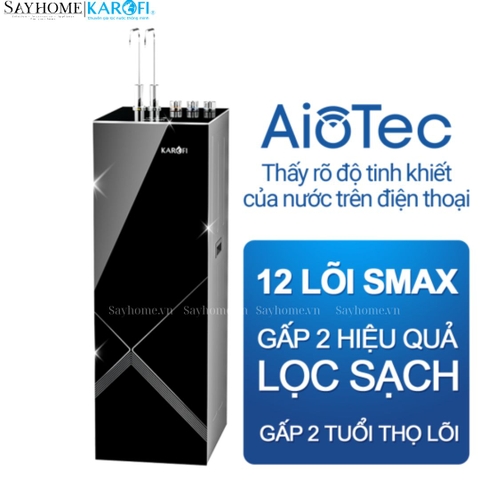 Máy lọc nước Karofi KAD-M82 12 lõi lọc nóng lạnh - Hàng chính hãng