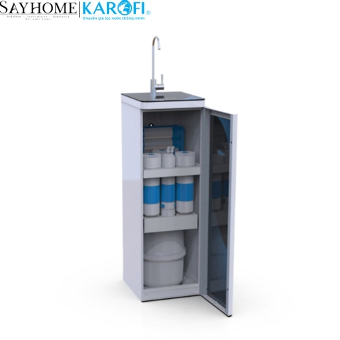 Máy lọc nước Karofi KAQ-O07 tủ đứng 10 lõi lọc - Hàng chính hãng
