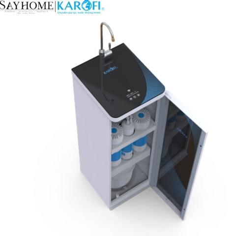 Máy lọc nước Karofi KAQ-O07 tủ đứng 10 lõi lọc - Hàng chính hãng