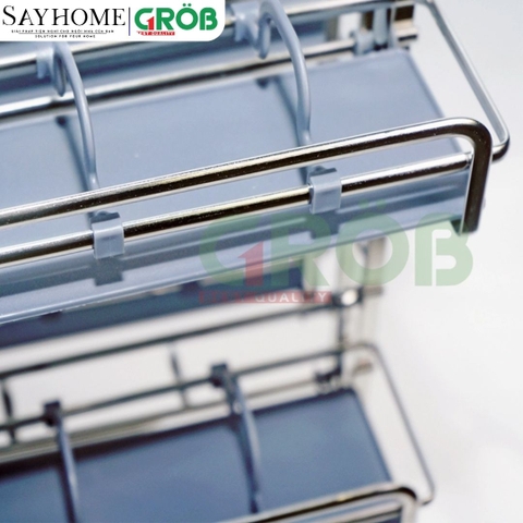 KỆ ĐỰNG DAO THỚT, CHAI LỌ ĐA NĂNG INOX 304 - NAN OVAL GROB C1.OV.30, C1.OV.35, C1.OV.40, C1.OV.45 tại thành phố Hồ Chí Minh