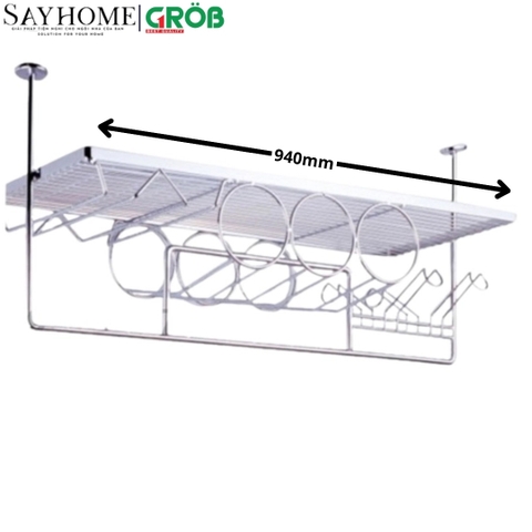 Kệ treo ly GROB G304-12/11 - Hàng chính hãng GROB