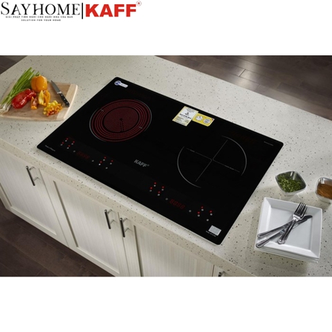 Bếp điện từ đôi kết hợp KAFF KF-073IC - Bảo hành chính hãng 5 năm