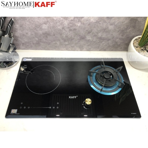 Bếp từ kết hợp bếp ga KAFF KF- 088IG - Bảo hành chính hãng 5 năm