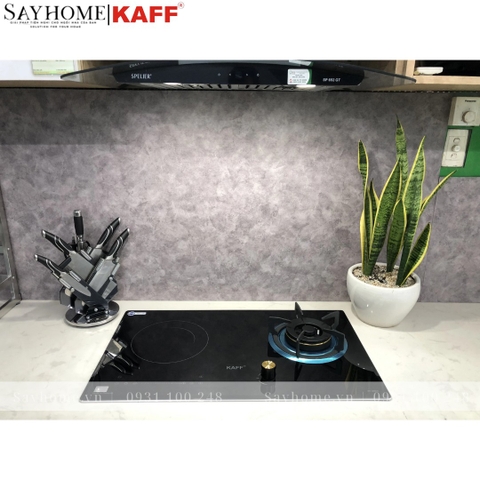 Bếp từ kết hợp bếp ga KAFF KF- 088IG - Bảo hành chính hãng 5 năm