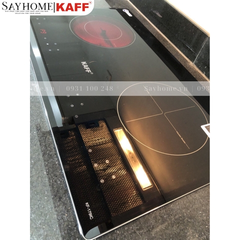 Bếp từ kết hợp hồng ngoại KAFF KF-179IC - Bảo hành chính hãng 5 năm