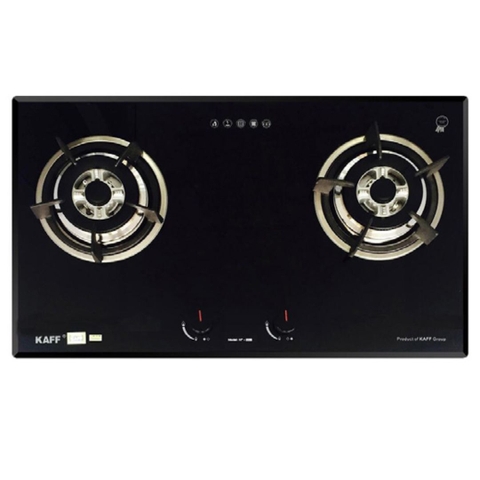 Bếp ga đôi KAFF KF-212 màu đen - Bảo hành chính hãng 3 năm