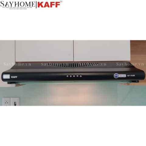 Máy hút mùi KAFF KF-703B âm tủ màu đen - Bảo hành chính hãng 3 năm