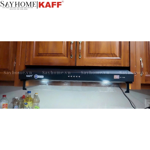 Máy hút mùi KAFF KF-638B, KF-738B âm tủ màu đen - Bảo hành chính hãng 3 năm
