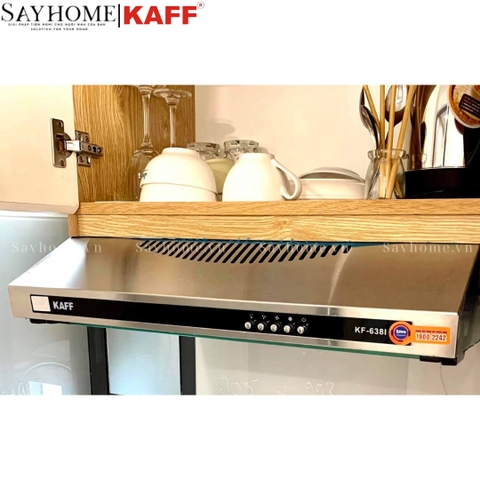 Máy hút mùi KAFF KF-638I, KF-738I âm tủ inox - Bảo hành chính hãng 3 năm