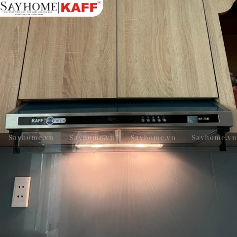 Máy hút mùi KAFF KF-638I, KF-738I âm tủ inox - Bảo hành chính hãng 3 năm