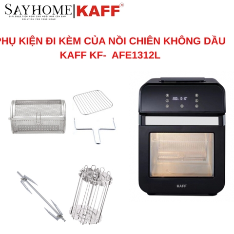 Nồi chiên không dầu KAFF KF-AFE1312L dung tích 12 lít - Hàng chính hãng