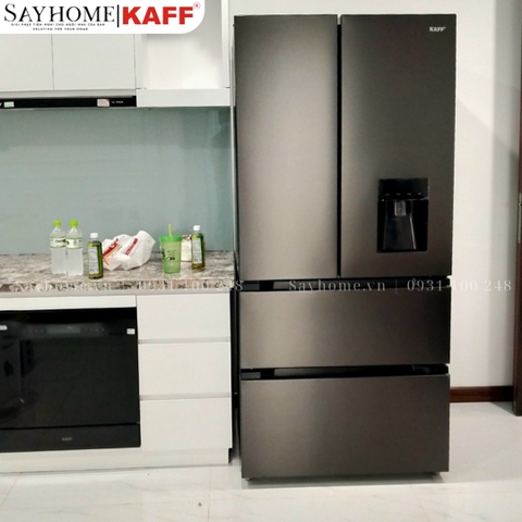 Tủ lạnh KAFF KF-BCD523W 523 lít - Bảo hành chính hãng 5 năm