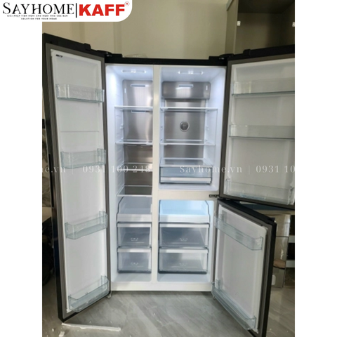 Tủ lạnh KAFF KF-BCD580W 580 lít- Bảo hành chính hãng 5 năm