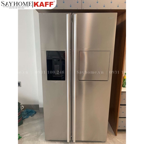 Tủ lạnh KAFF KF-BCD606MBR 573 lít - Bảo hành chính hãng 5 năm
