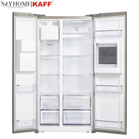 Tủ lạnh KAFF KF-BCD606MBR 573 lít - Bảo hành chính hãng 5 năm