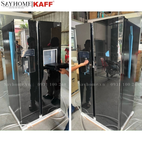 Tủ lạnh KAFF KF-BCD606WHIT 573 Lít - Bảo hành chính hãng 5 năm
