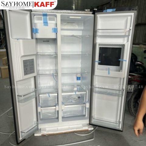 Tủ lạnh KAFF KF-BCD606WHIT 573 Lít - Bảo hành chính hãng 5 năm