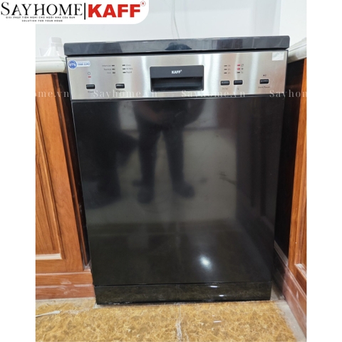 Máy rửa chén bát KAFF KF-BDWSI12.6 độc lập 14 bộ đồ ăn Châu Âu - Bảo hành chính hãng 5 năm