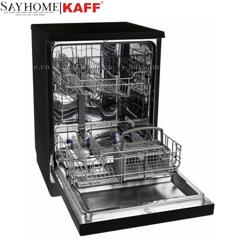 Máy rửa chén bát KAFF KF-BDWSI12.6 độc lập 14 bộ đồ ăn Châu Âu - Bảo hành chính hãng 5 năm